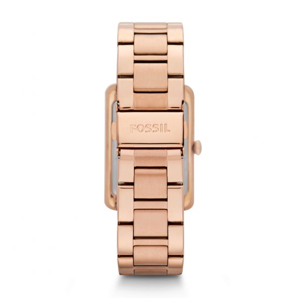 Florence Three Hand Stainless Steel Watch - Rose 