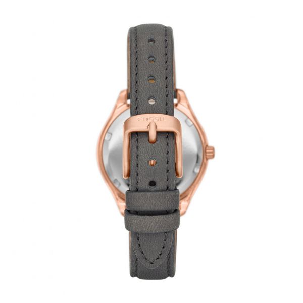  Flight Three Hand Leather Watch - Grey 