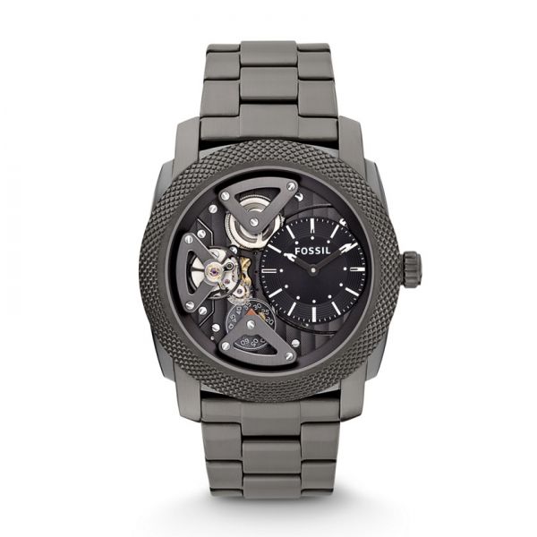  Machine Twist Stainless Steel Watch – Smoke 