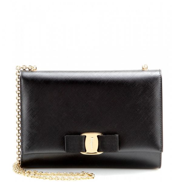 Small leather shoulder bag