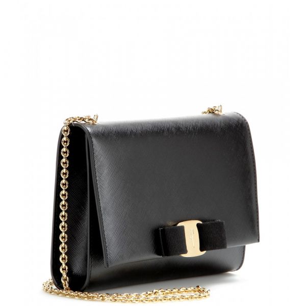 Small leather shoulder bag