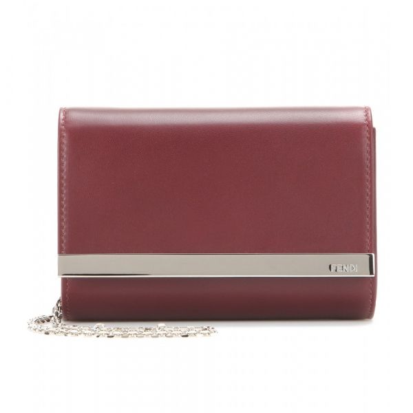 Mini Rush leather shoulder bag