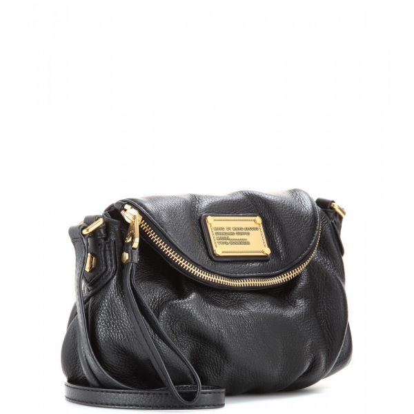 Mini Natasha textured leather shoulder bag