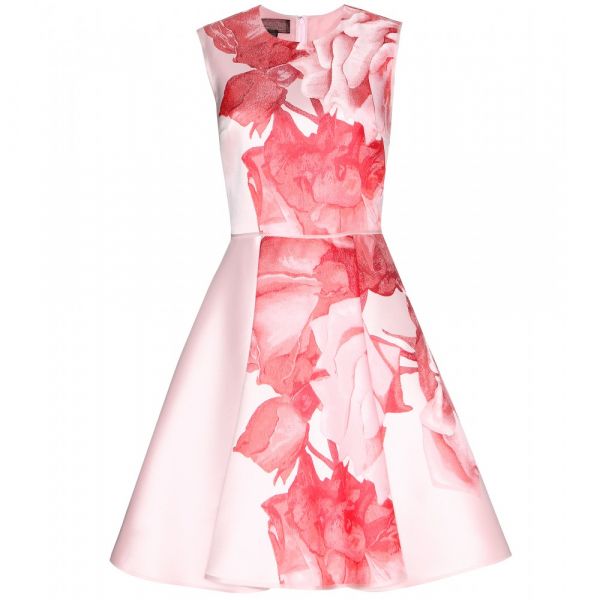 Balza Rose printed dress