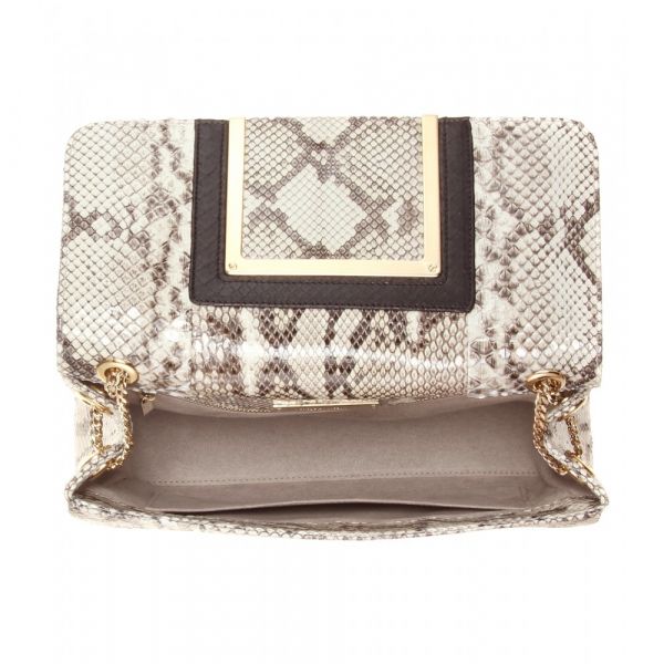 Alba snake leather shoulder bag