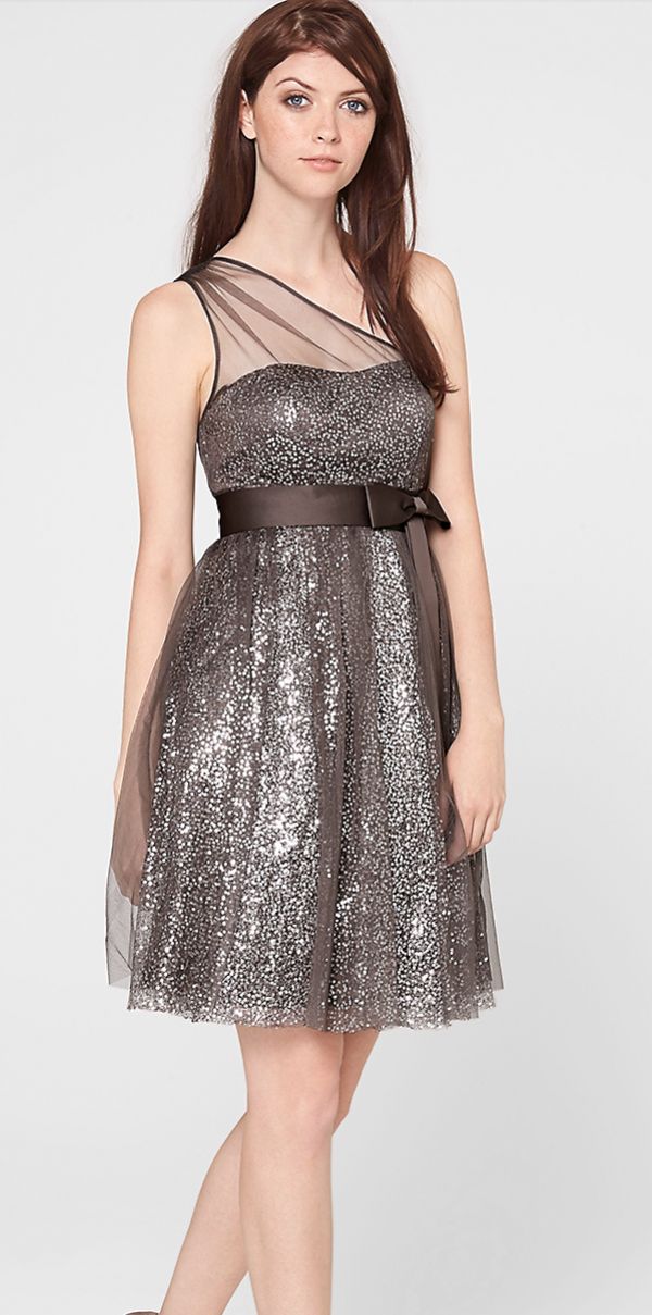  Tulle dress with sequins