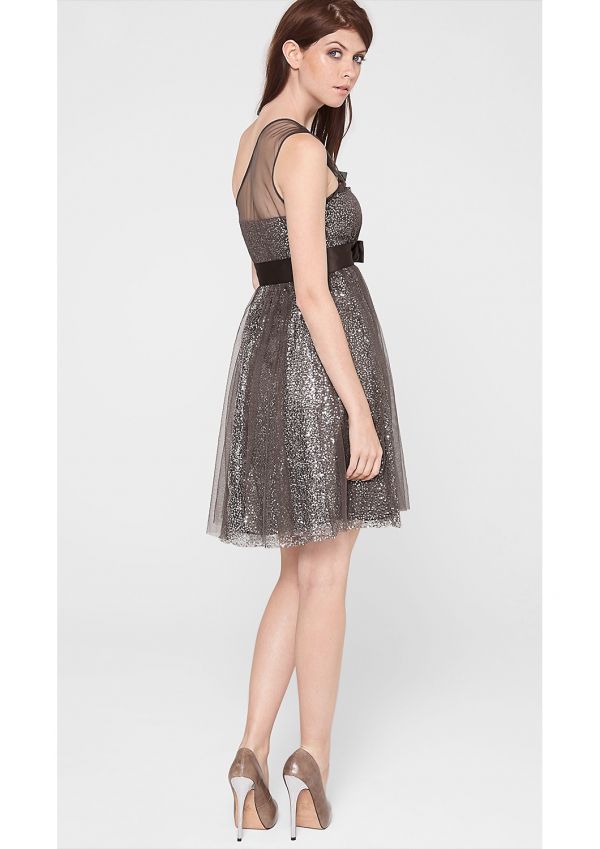  Tulle dress with sequins