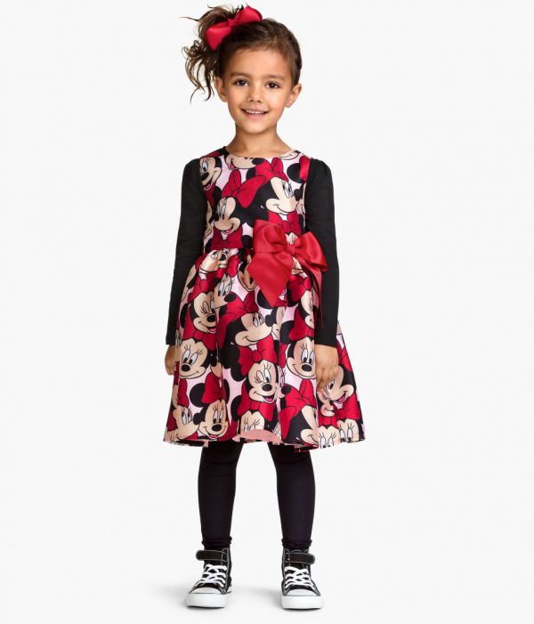 Patterned dress Mickey 