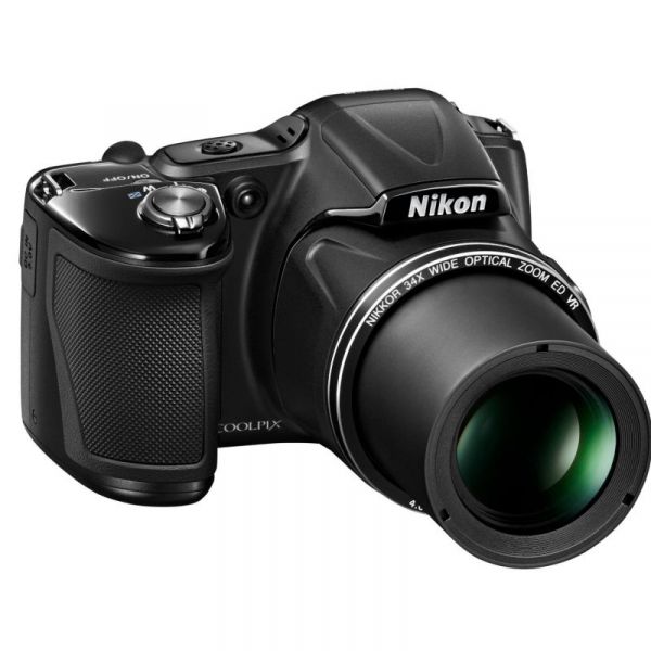 Дигитален фотоапарат Nikon COOLPIX L830, 16MP, Черен