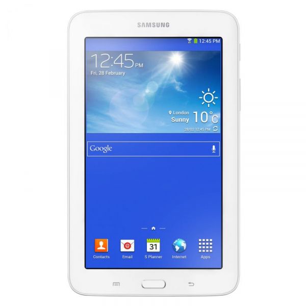 Таблет Samsung Galaxy Tab 3 Lite с процесор Dual-CoreTM 1.20GHz, 7&quot;, 1GB DDR2, 8GB, Wi-Fi, Android 4.2 Jelly Bean, Бял