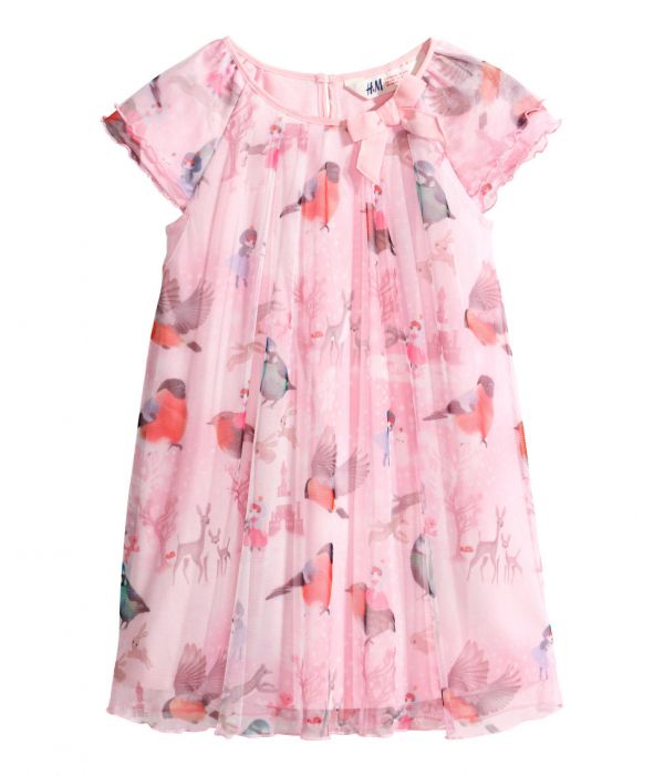  Patterned Birdy tulle dress 