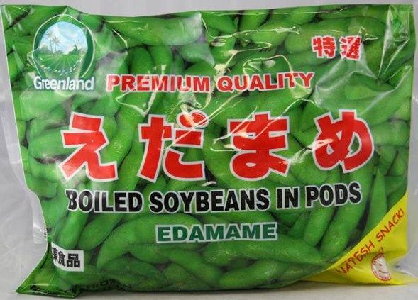 Frozen edamame