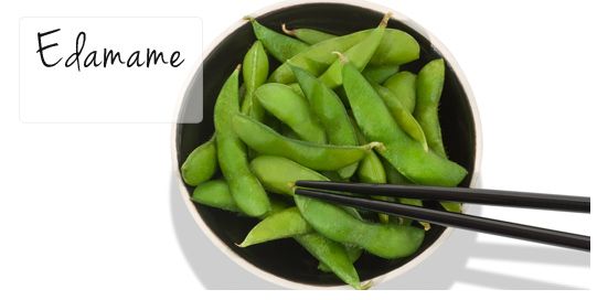 Frozen edamame