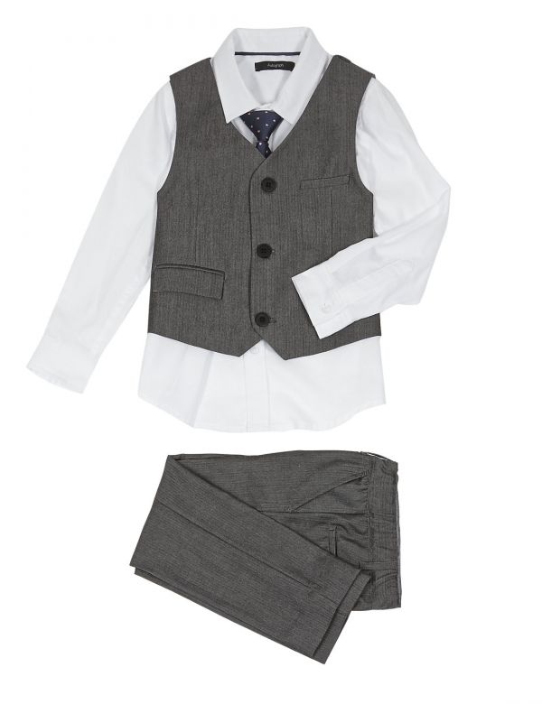 Four part boy suit