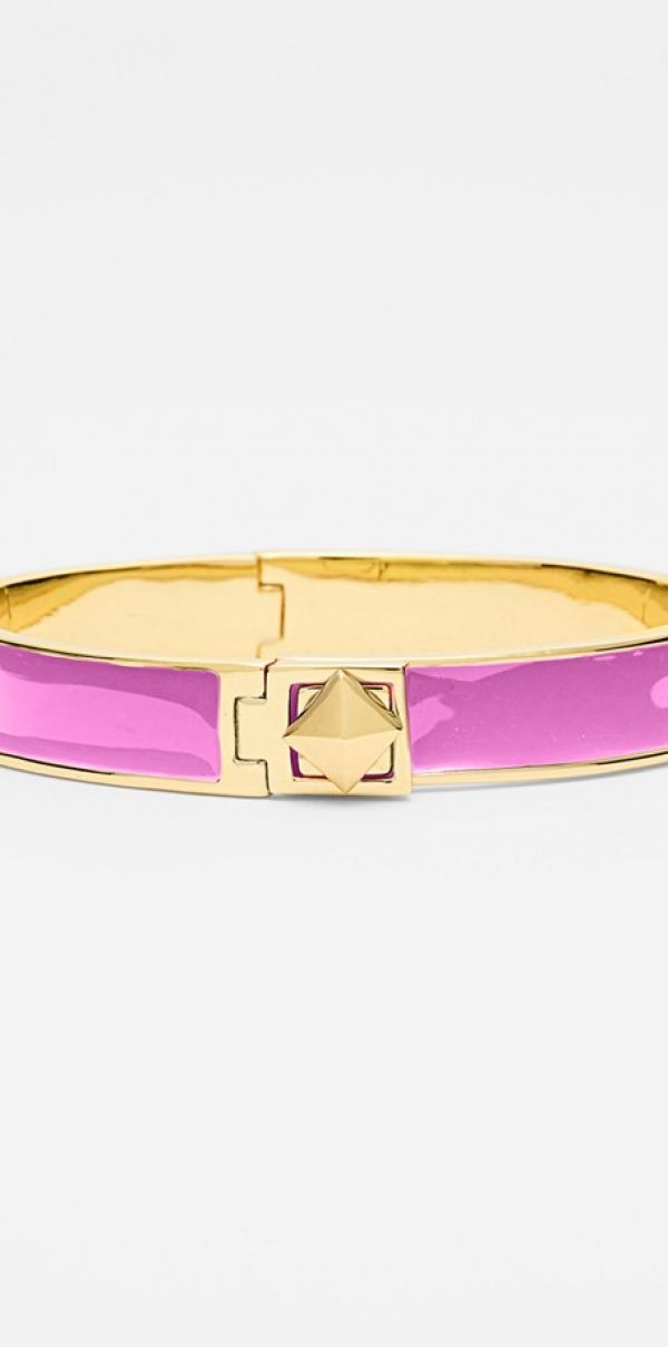 Locked in' mini pyramid bangle