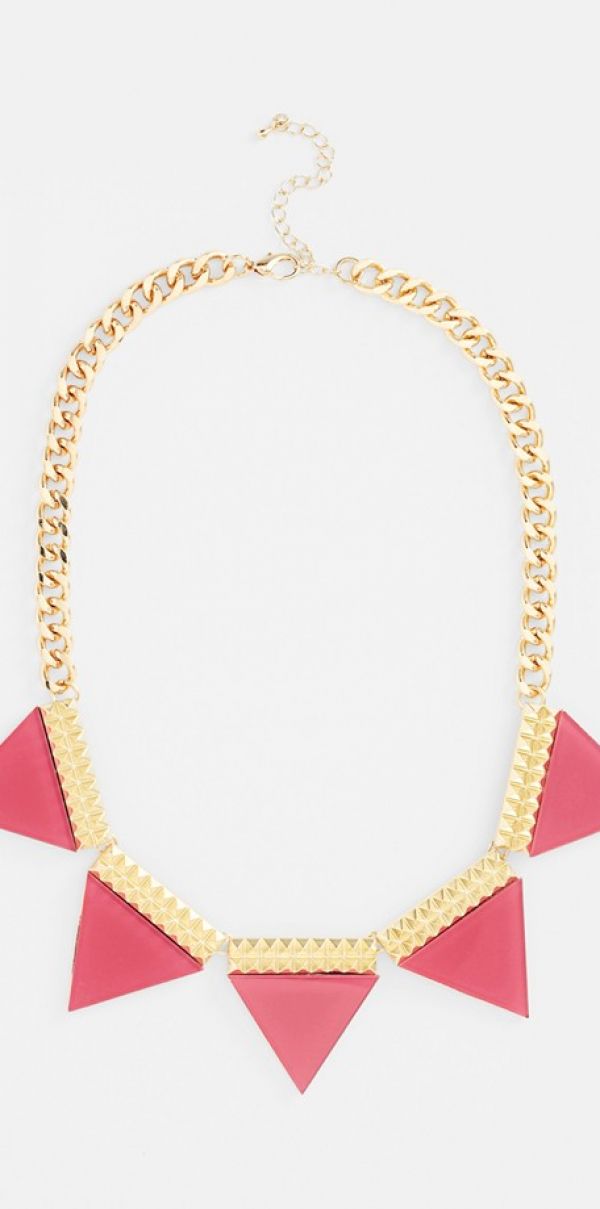 'Triangle' Statement Necklace