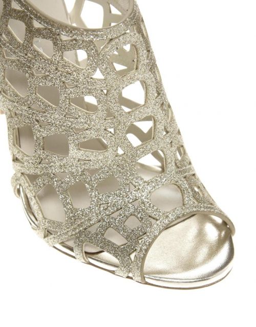 Glitter Heeled Sandals