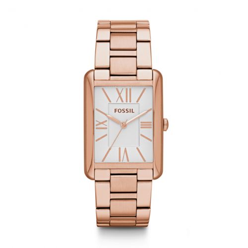 Florence Three Hand Stainless Steel Watch - Rose 