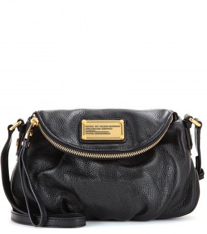 Mini Natasha textured leather shoulder bag