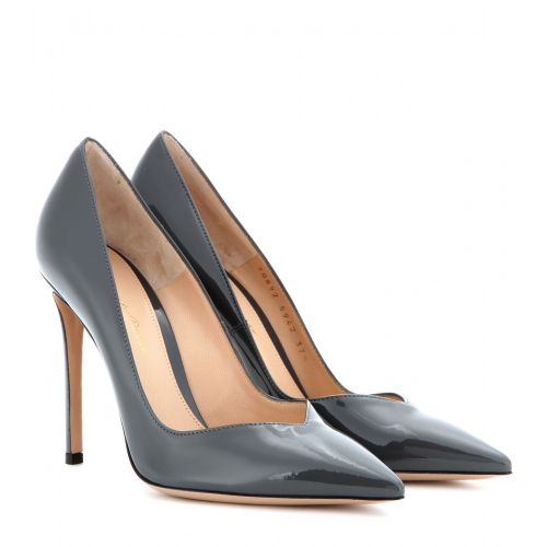 Patent-leather pumps