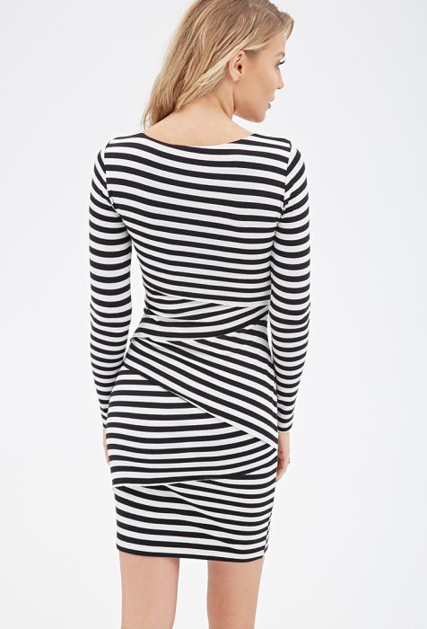 Striped Bodycon Dress