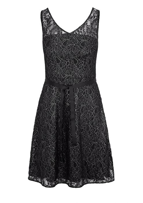 Sleeveless lace dress