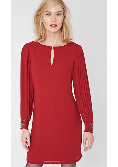 Red party dress 