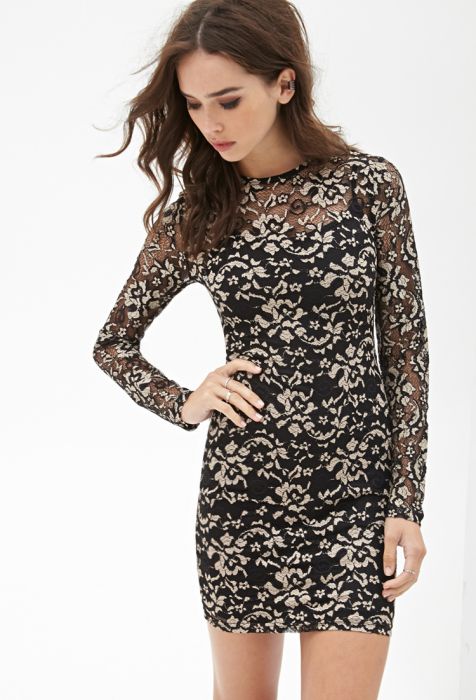 Lace Bodycon Dress