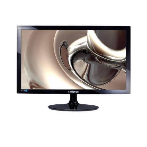 Монитор LED Samsung 21.5&quot;, Wide, Full HD, HDMI, VGA, Лъскавочерен, LS22D300HY