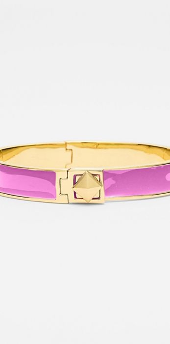 Locked in' mini pyramid bangle