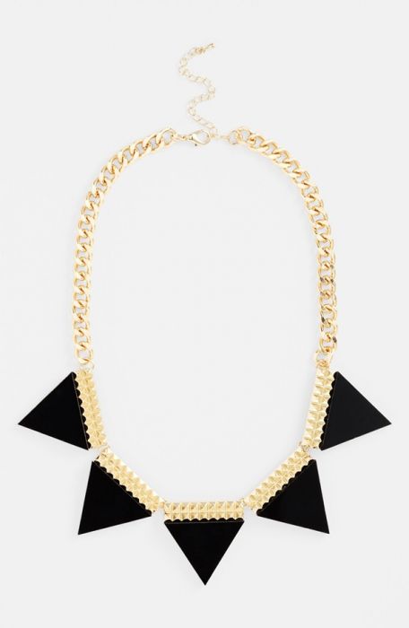 'Triangle' Statement Necklace