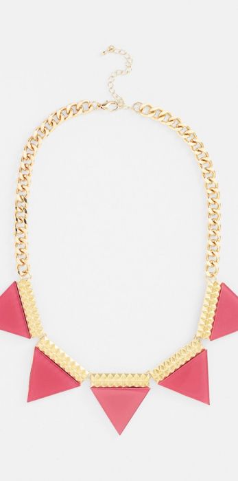 'Triangle' Statement Necklace