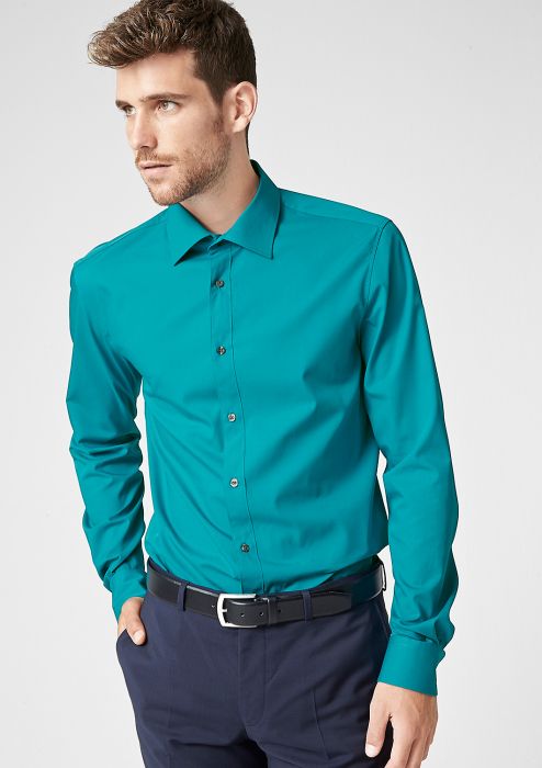 Sicilia: slim fit long sleeve shirt