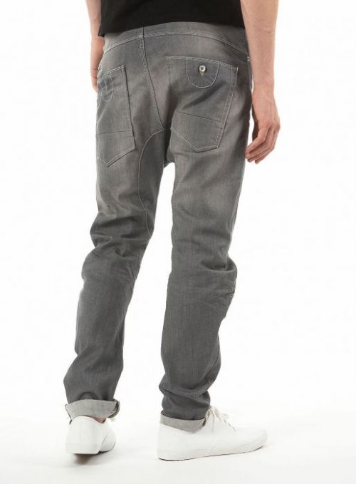 Grey Arc Leg Jeans